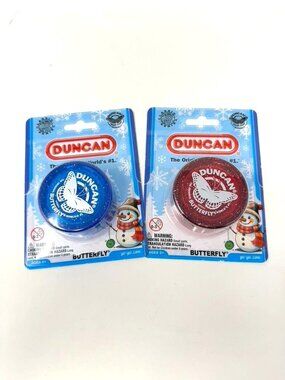 Duncan Butterfly Yo-Yo Holiday Blue Or Red Authentic Exclusive Target Nostalgic